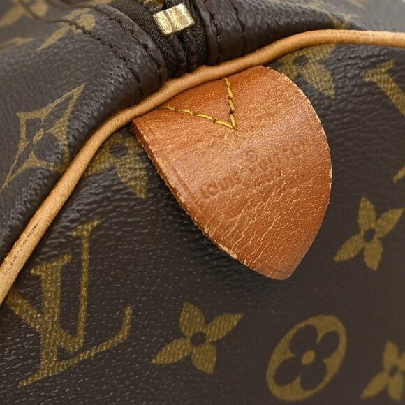 LOUIS VUITTON MONOGRAM SPEEDY 40 DUFFLE HANDBAG M41522 VI871 YQ00658 - Picture 4 of 8